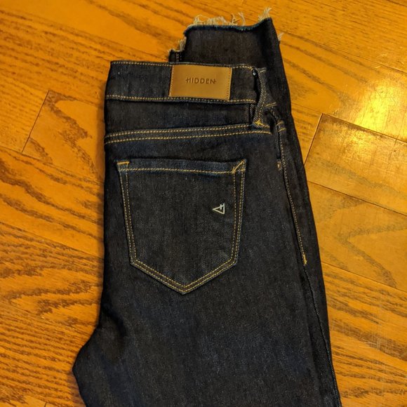 HIDDEN Skinny Jeans - Frayed Hem- 24 - Picture 3 of 14